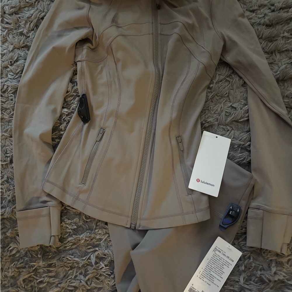 Lululemon Athletica Tan Blazer with Modern Fit
